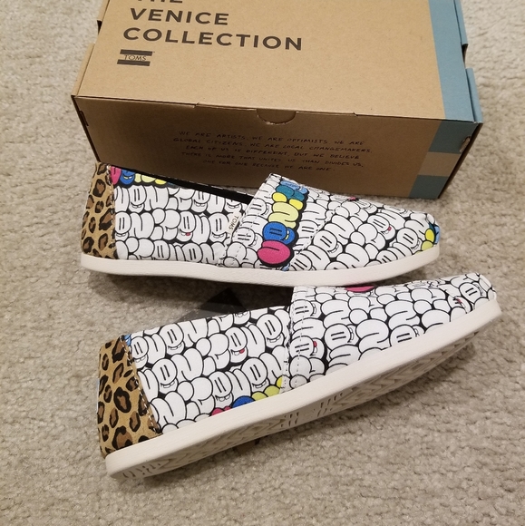 TOMS Multi Bubble women size 8 brand new with - Picture 5 of 7